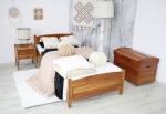JOANA magasított ágy + matrac + ágyrács AJÁNDÉK, 80x200 cm